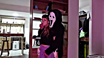 Ghostface anally creampies my gaping asshole