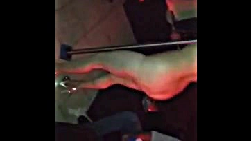 A guy got naked and felt up in a club