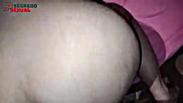 Perverted person's ass takes a naughty, hot position