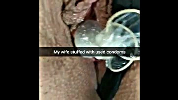 Adulterous wife gets creampie, cuckolds in explicit snaps