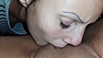 Girl orally stimulates me, resulting in orgasm