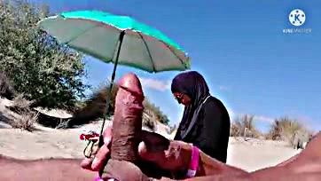 I exposed my erect penis to a Muslim woman