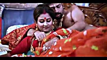 Fucking hot wife Sudipa in saree gets nasty