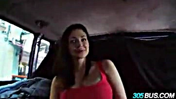 Aletta Ocean gets brutally banged on a bus