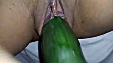 I hurt myself with cucumber while self-pleasuring