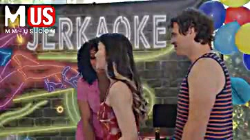 Aria Lee gives epic blow job in Jerkaoke