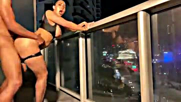 Lil D caught cheating with Valerie Kay on balcony