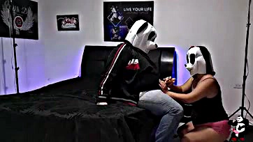 PandaHot gets blown, then doggy-fucked by Pandita