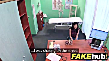 Shy girl gets intense sex from doc, no hesitation