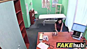 Shy girl gets intense sex from doc, no hesitation