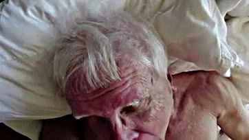 Old man gets oral sex from Mexican's anus