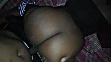 Jamaican woman takes dick doggystyle, thick and fat