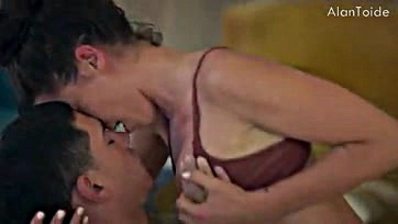 Fernando e Delfina's explicit sex scene gets intense