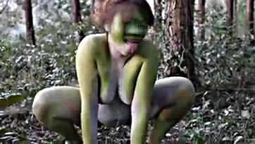 Fat, nude Japanese woman found in swamp