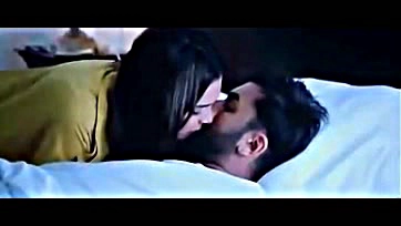 Filthy romance: Ranbir's tongue action on Deepika's lips