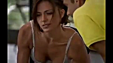 Foxy Krista Allen gets nasty at the gym