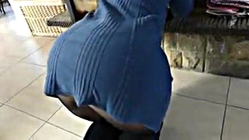 Fucked angel's massive booty on V-Day, yeah