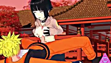 Naruto futanari hentai features explicit sex and cumshots