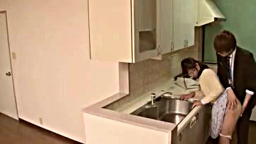 Unfaithful Japanese wife gets brutally screwed behind hubby's back