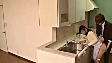 Unfaithful Japanese wife gets brutally screwed behind hubby's back