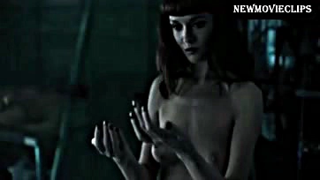 Futuristic femme fatale gets naked on Netflix