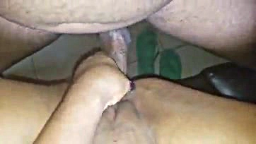 Neighbor's wife creampied me during illicit sex encounter