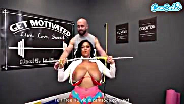 Ashlyn Peaks gets brutally fucked by a trainer