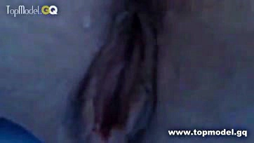 Young couple has intense sex with creampie ending