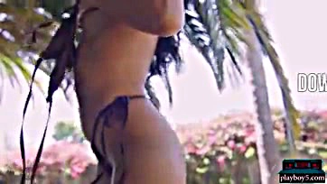 Jada Kai flaunts massive booty in raunchy Playboy shoot