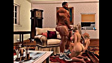 Chris Chester's hot bod gets neighbors' horny attention