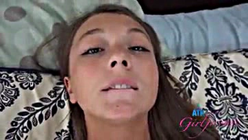 Mira Monroe's teen pussy gets licked and sucked