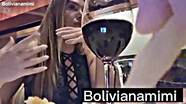 Sexy Bolivian date night gets wild and naughty