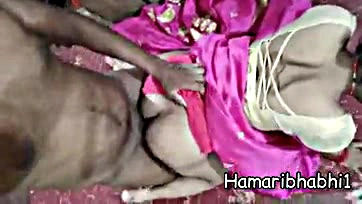 Indian wife's explicit sex tape with husband