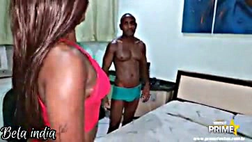 Preta Gostosa has gangbang with fans in hotel