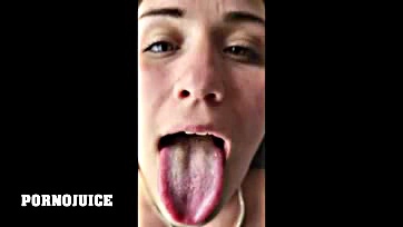 BBC cum swallowing, explicit content alert