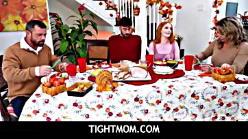 Fucked after Thanksgiving lunch, no thanks to mom