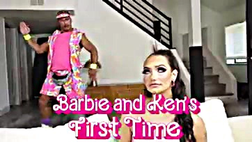 Fucking Barbie and Ken get brutally ravaged by a couple