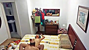 Adulterous wife gets laid by lover in hotel room