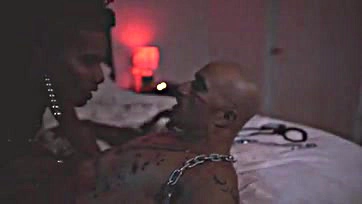 Fetish club scene features explicit sex and bondage