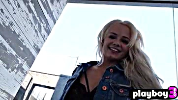 Fresh-faced teen Elsa Jean teases with explicit poses