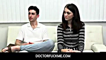 Stepbrother-fucking therapy with Dr. Love gets intense