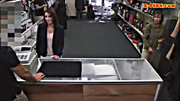 The customer's wife got brutally banged by a pawn dude