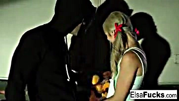 Elsa Jean gets brutally banged by a masked dude