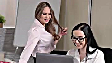 Zoe and Irina seduce GP's shy, horny colleague