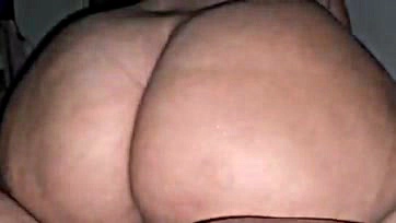 I'm following my hot step-mom's juicy Latina booty