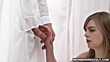 Mormon girls willingly suck cocks, get pregnant