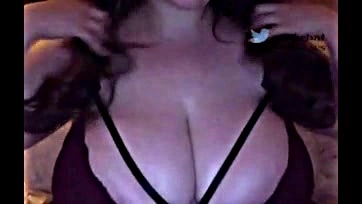 Sexy girl's massive breasts drive men wild all day