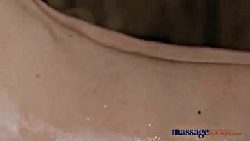 Russian milf gets pounded by expert masseur's skilled fingers