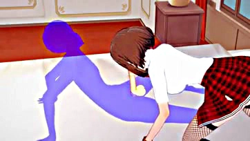 Uraraka gets a handjob and hardcore sex