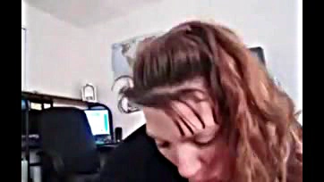 Erin's face covered in cum, hot and messy